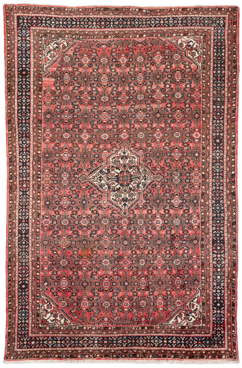 handgeknüpfter Orienteppich Hossenabad aus Persien Maß 307x203 cm
