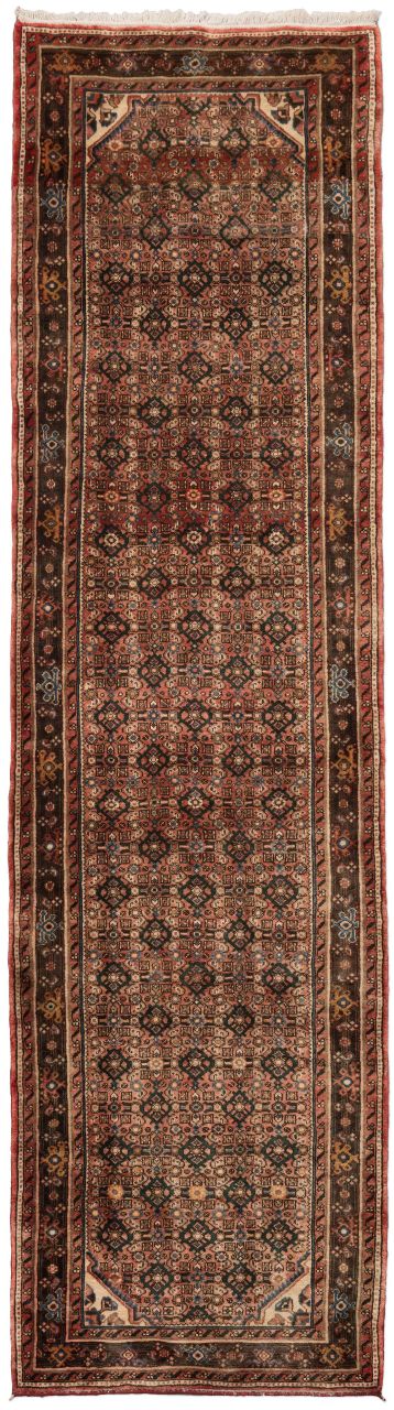 handgeknüpfter Orienteppich Hossenabad aus Persien Maß 391x108 cm