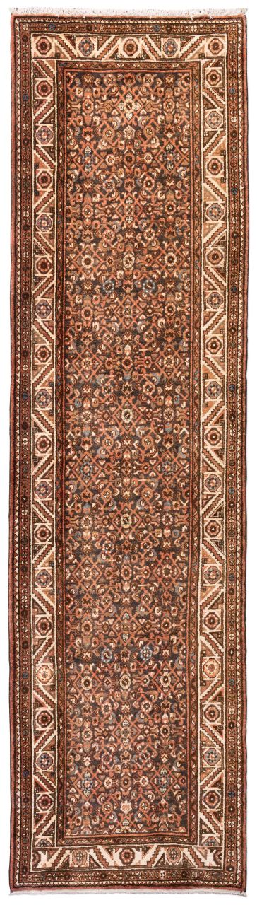 handgeknüpfter Orienteppich Hossenabad aus Persien Maß 405x110 cm