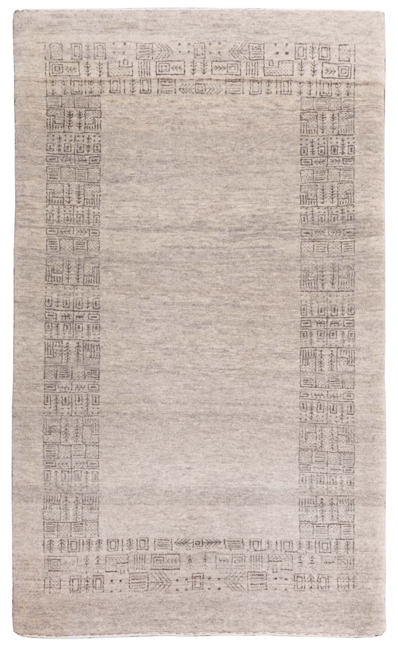 handgeknüpfter Orienteppich Kaschkulibaft-Indo aus Indien Maß 157x94 cm