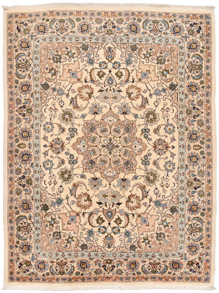 handgeknüpfter Orienteppich Kaschmar aus Persien Maß 368x278 cm