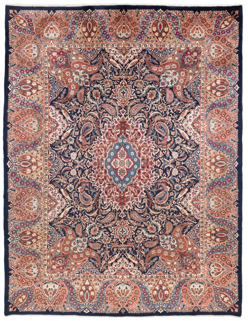 handgeknüpfter Orienteppich Kaschmar aus Persien Maß 389x300 cm