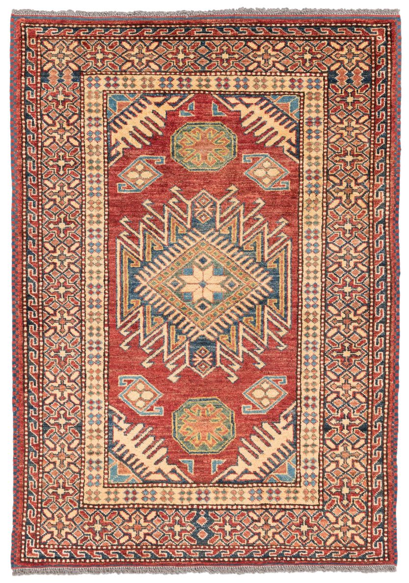 handgeknüpfter Orienteppich Kazak aus Afghanistan Maß 137x95 cm