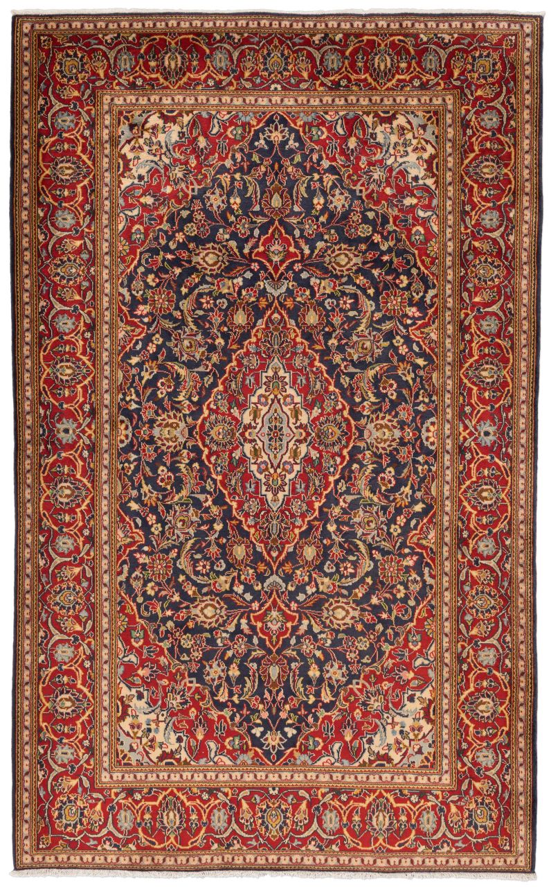 handgeknüpfter Orienteppich Keschan aus Persien Maß 227x140 cm