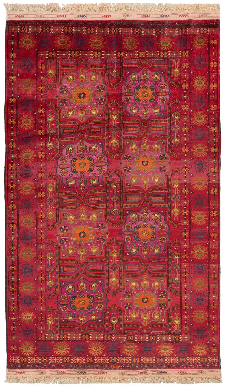 handgeknüpfter Orienteppich Kizelayak aus Turkmenistan Maß 259x156 cm