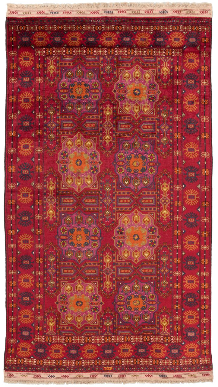 handgeknüpfter Orienteppich Kizelayak aus Turkmenistan Maß 270x153 cm
