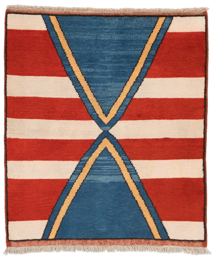 handgeknüpfter Orienteppich Konya aus Türkei Maß 109x99 cm