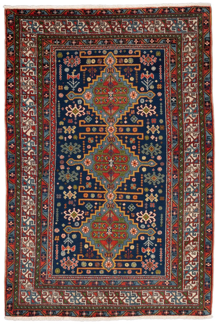 handgeknüpfter Orienteppich Kuba aus Azerbaidjan Maß 205x135 cm