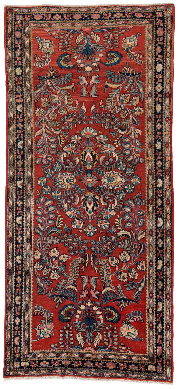 handgeknüpfter Orienteppich Lilian aus Persien Maß 326x143 cm