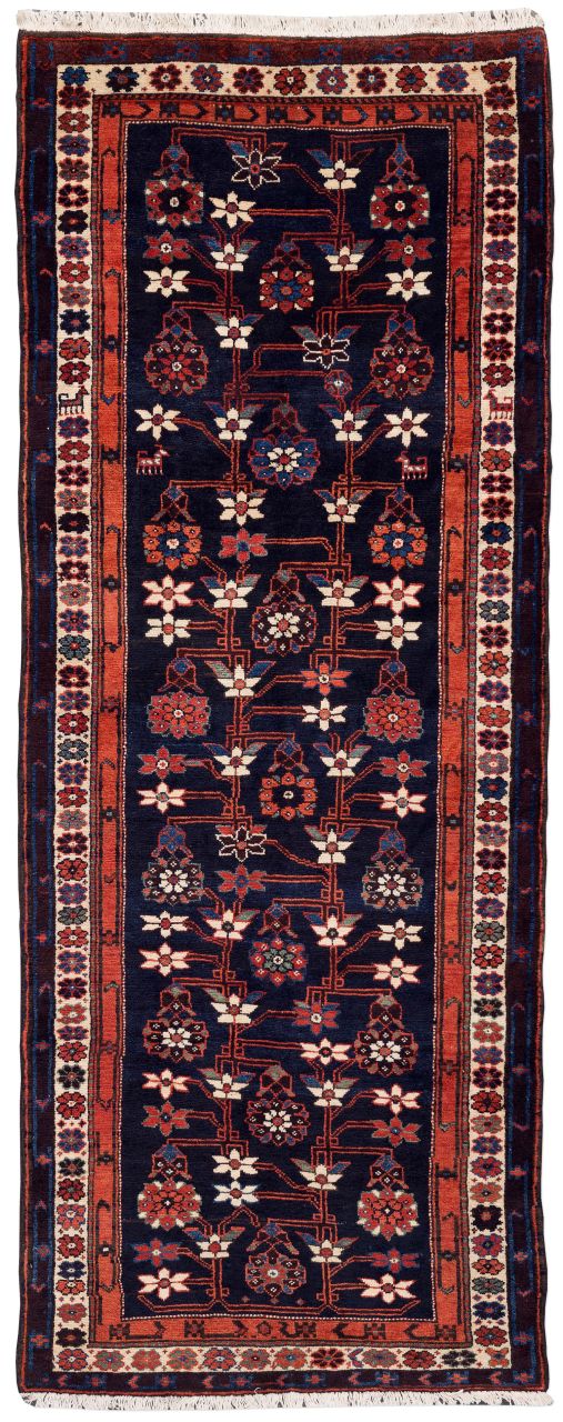 handgeknüpfter Orienteppich Lori aus Persien Maß 288x114 cm