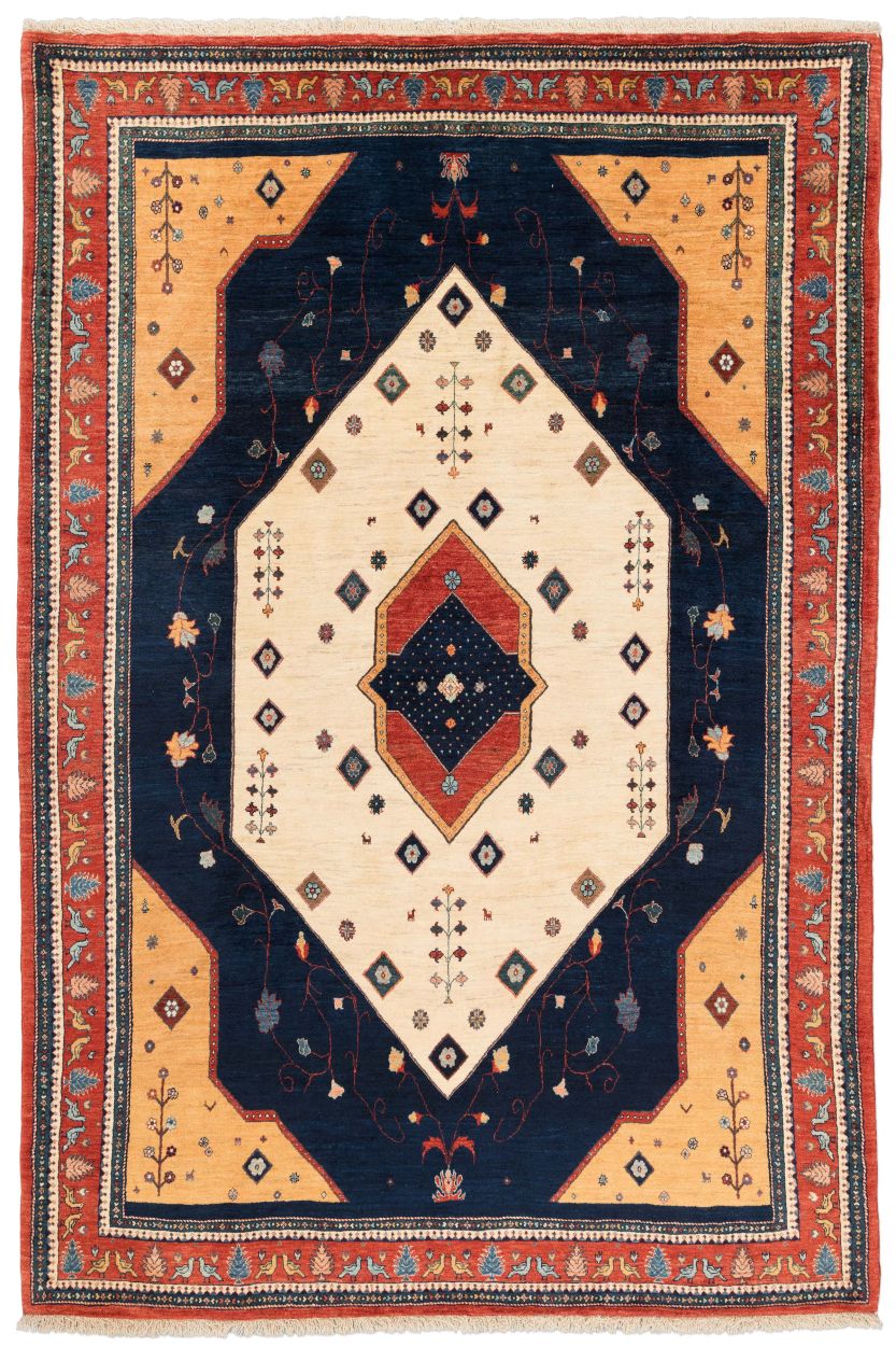 handgeknüpfter Orienteppich Loribaft aus Persien Maß 306x205 cm