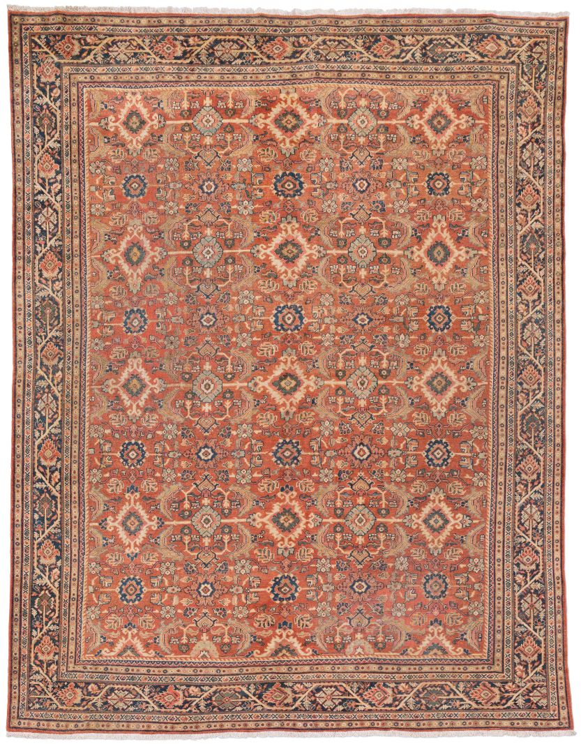 handgeknüpfter Orienteppich Mahal aus Persien Maß 424x332 cm