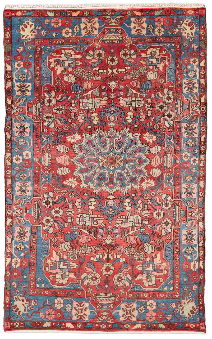 handgeknüpfter Orienteppich Nahawand aus Persien Maß 237x147 cm