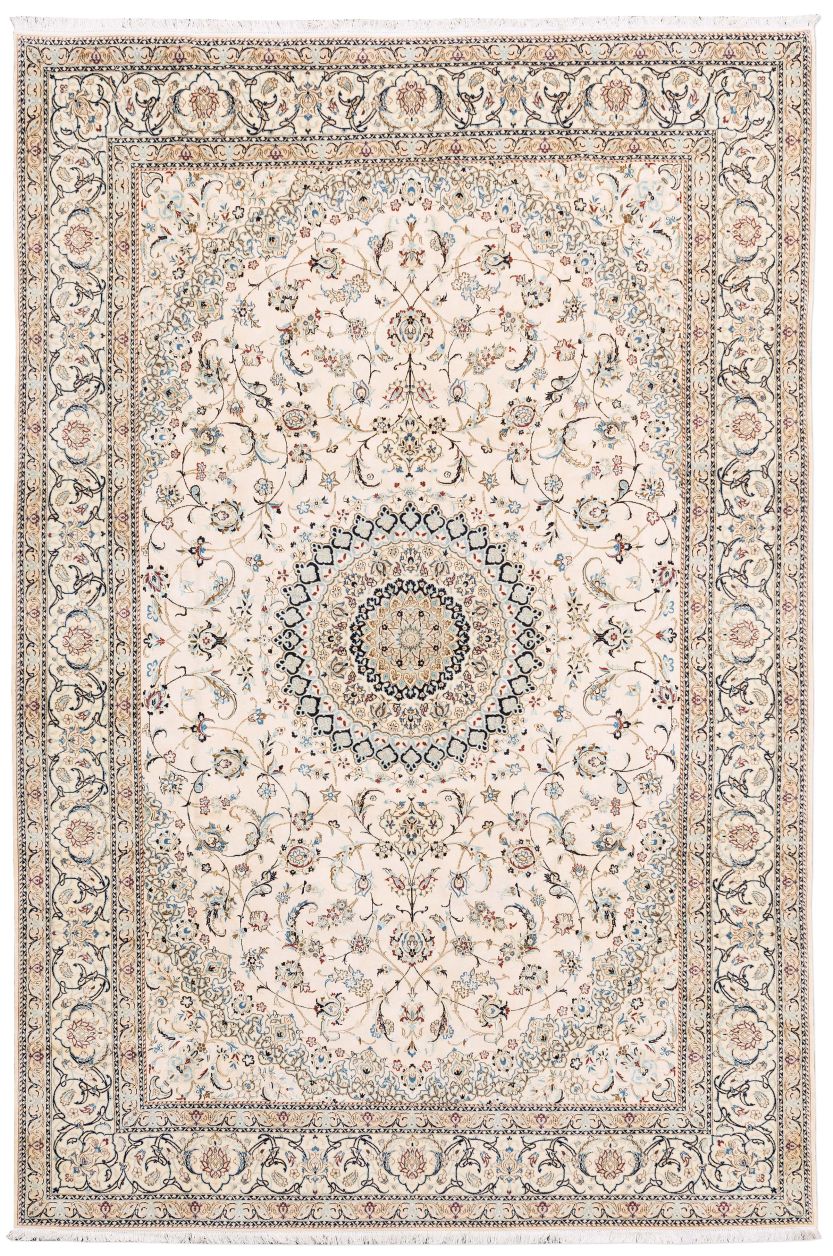 handgeknüpfter Orienteppich Nain aus Persien Maß 308x204 cm