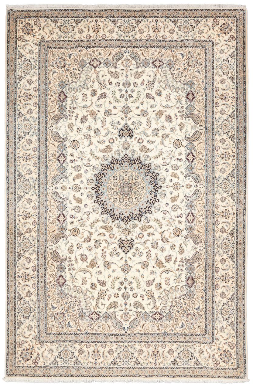 handgeknüpfter Orienteppich Nain aus Persien Maß 326x215 cm