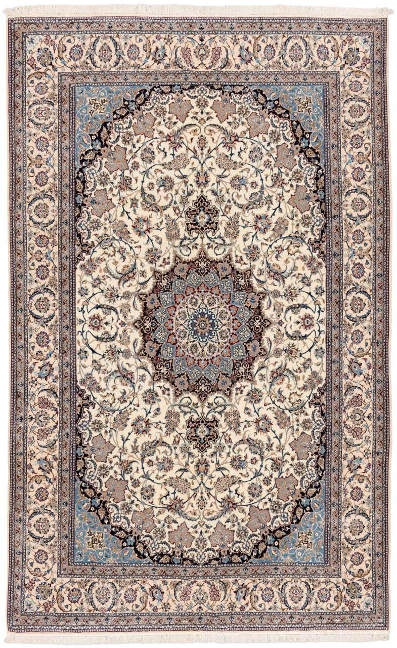 handgeknüpfter Orienteppich Nain aus Persien Maß 327x202 cm