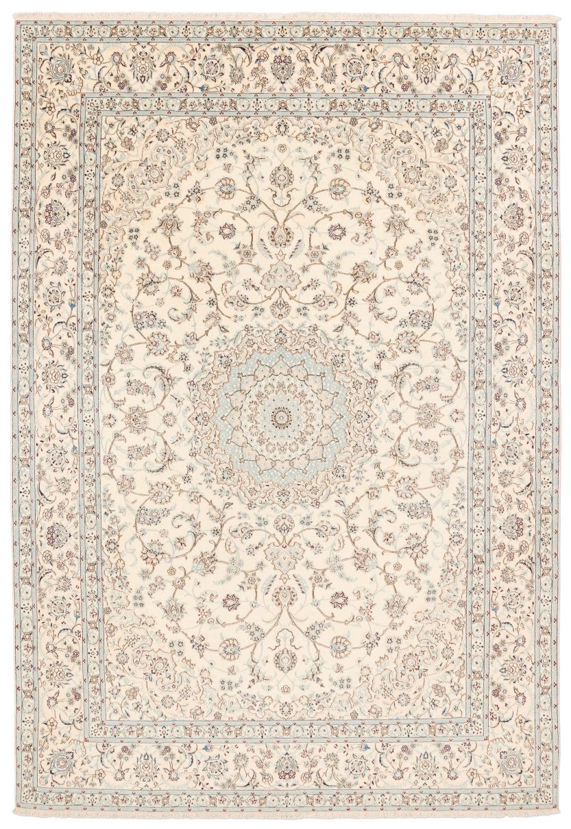 handgeknüpfter Orienteppich Nain aus Persien Maß 350x240 cm