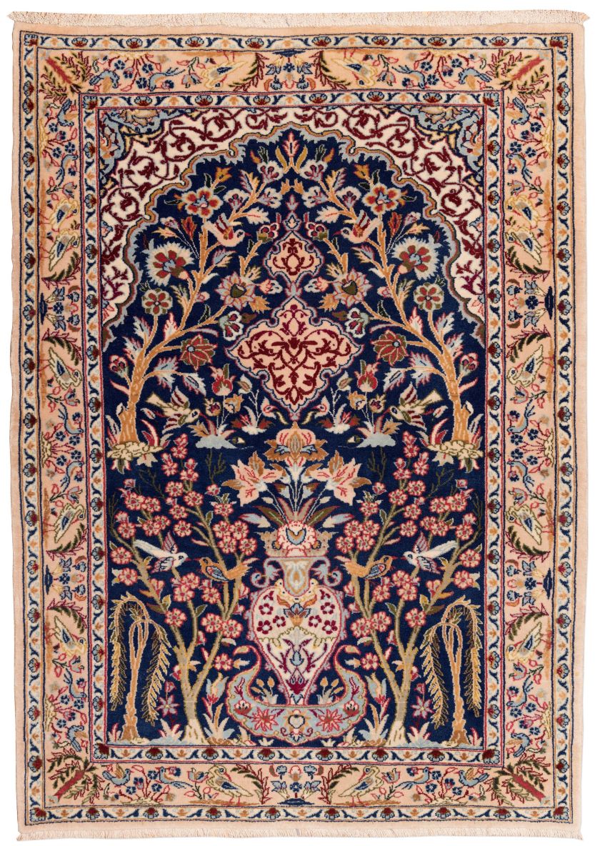 handgeknüpfter Orienteppich Nain aus Persien Maß 97x70 cm