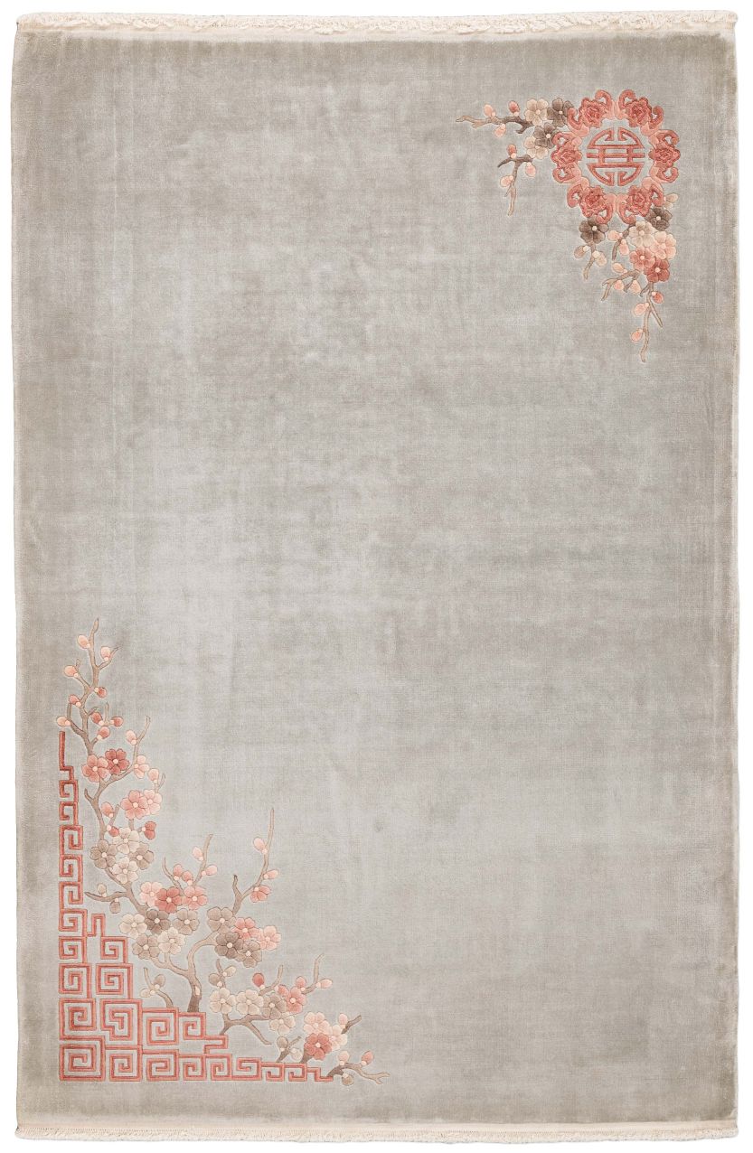 handgeknüpfter Orienteppich Peking aus China Maß 183x122 cm