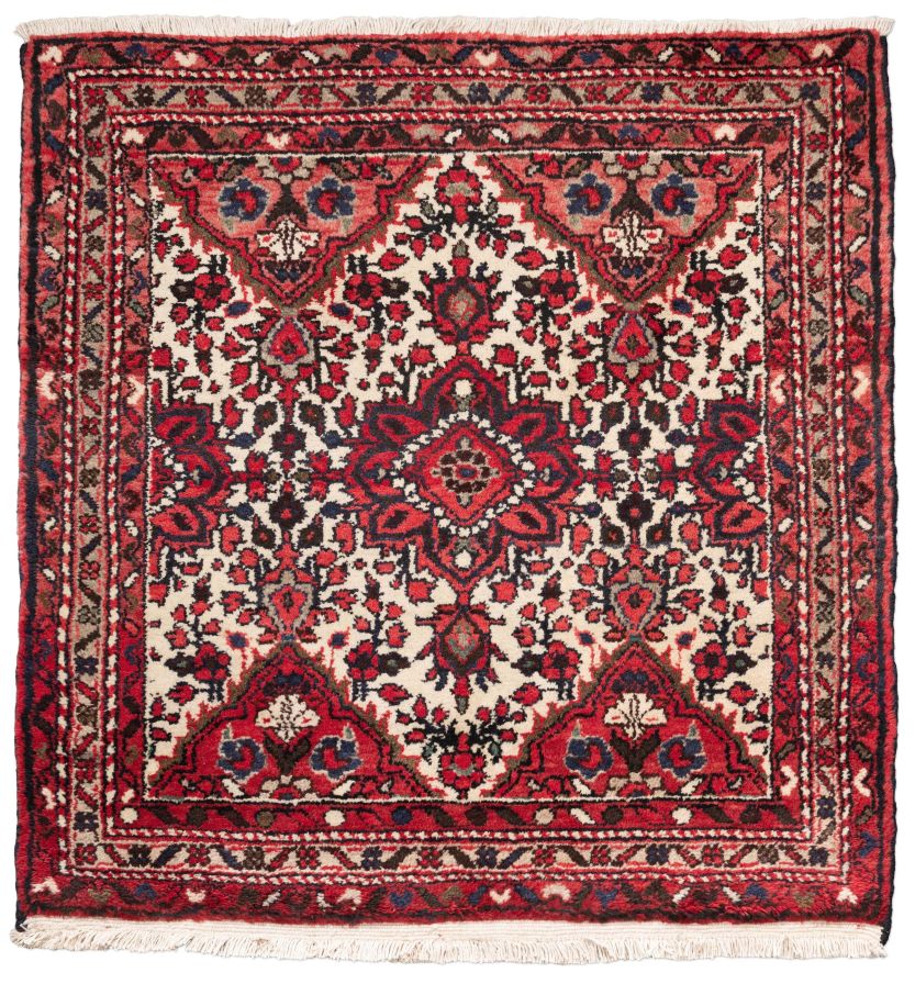 handgeknüpfter Orienteppich Rudbar aus Persien Maß 105x100 cm