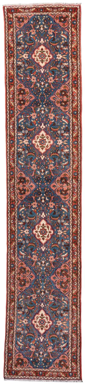 handgeknüpfter Orienteppich Rudbar aus Persien Maß 376x79 cm