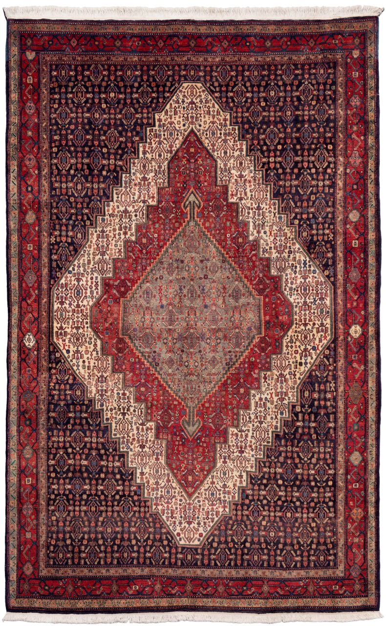 handgeknüpfter Orienteppich Sanandaj aus Persien Maß 308x195 cm