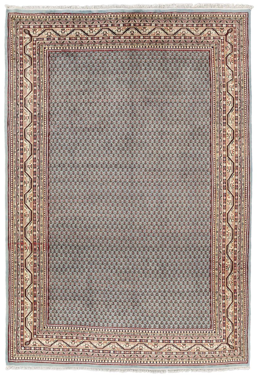 handgeknüpfter Orienteppich Sarough aus Indien Maß 356x248 cm