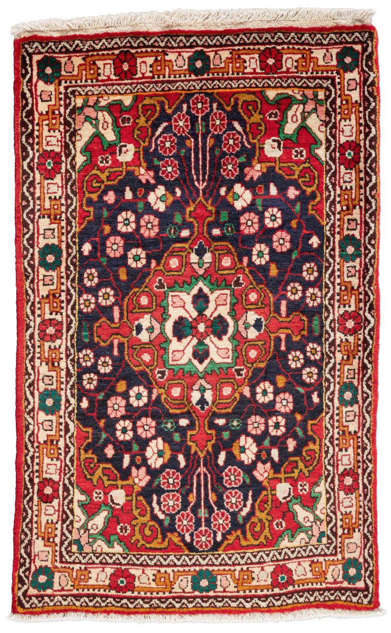 handgeknüpfter Orienteppich Sarough aus Persien Maß 104x65 cm