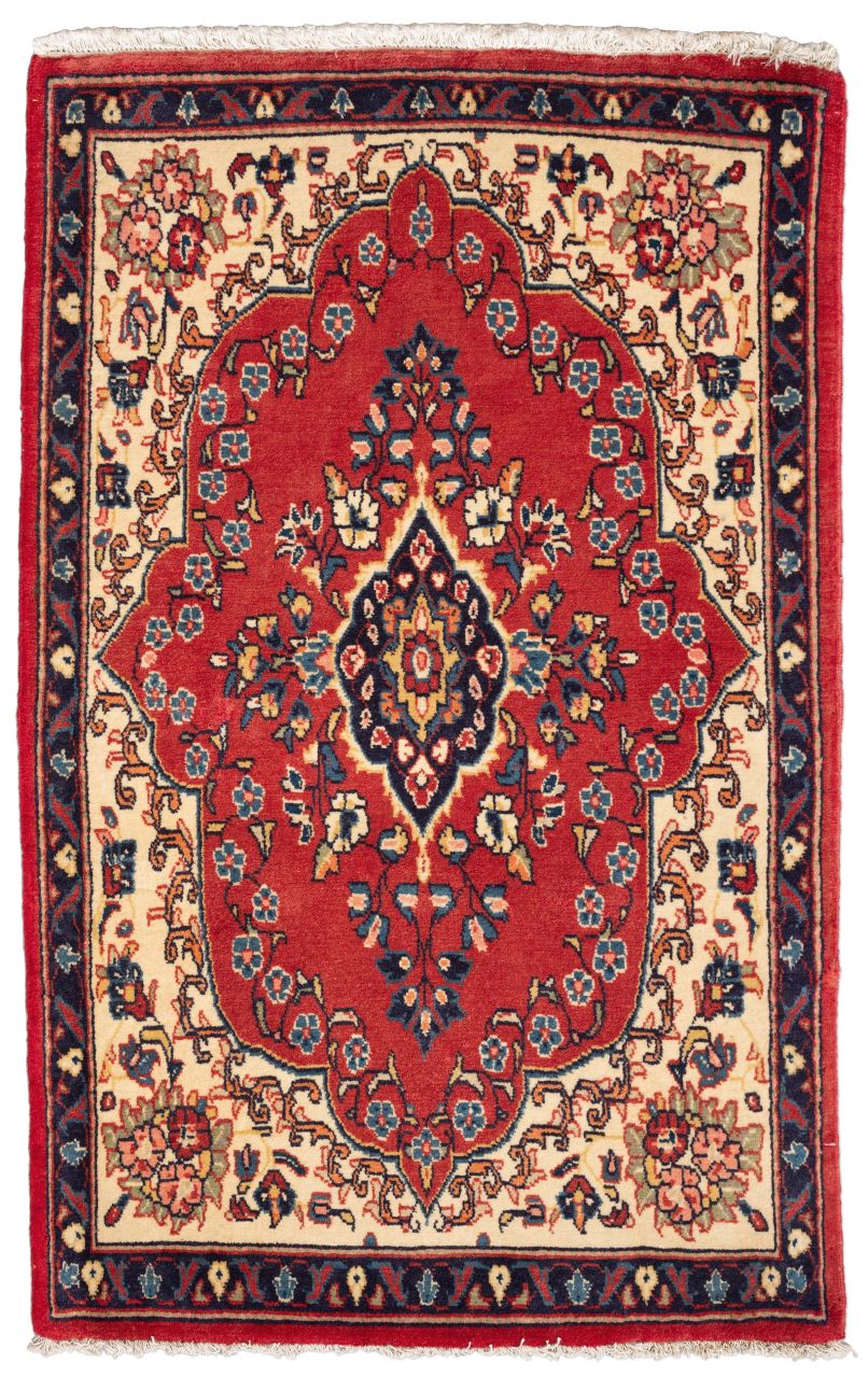 handgeknüpfter Orienteppich Sarough aus Persien Maß 116x72 cm
