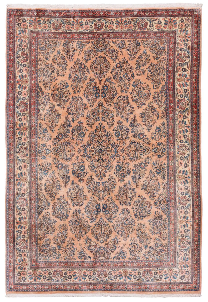 handgeknüpfter Orienteppich Sarough aus Persien Maß 304x209 cm