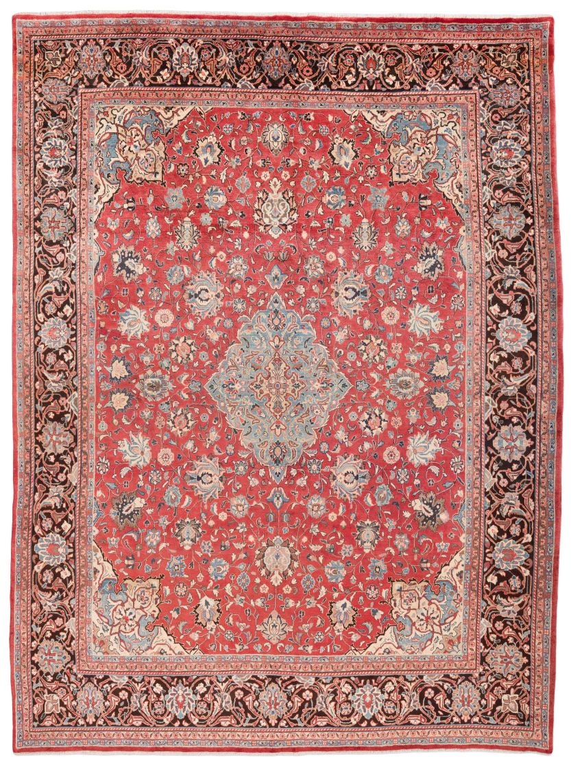 handgeknüpfter Orienteppich Sarough aus Persien Maß 371x275 cm