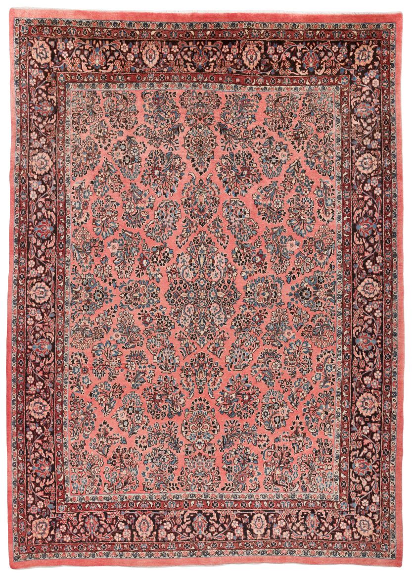 handgeknüpfter Orienteppich Sarough aus Persien Maß 386x274 cm
