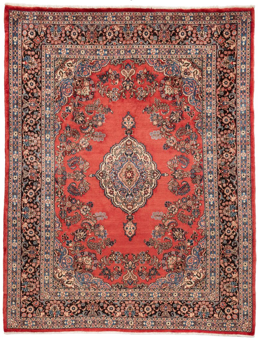 handgeknüpfter Orienteppich Scherkat aus Persien Maß 344x269 cm