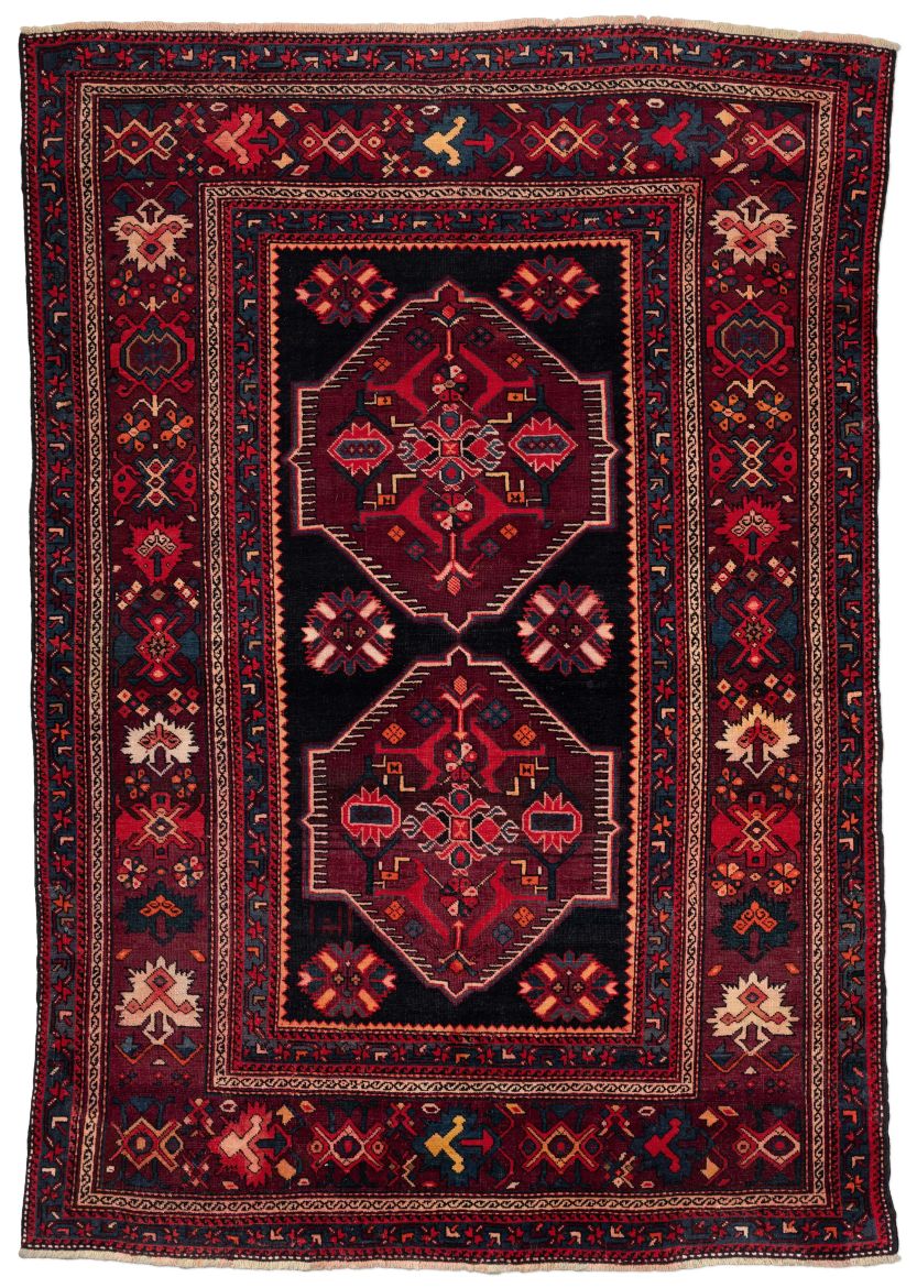 handgeknüpfter Orienteppich Schirwan aus Azerbaidjan Maß 193x135 cm