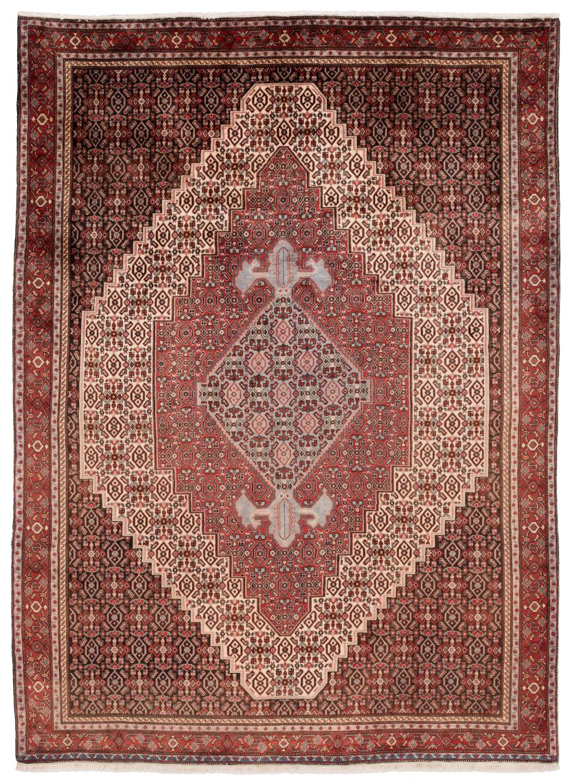 handgeknüpfter Orienteppich Senneh aus Persien Maß 280x204 cm