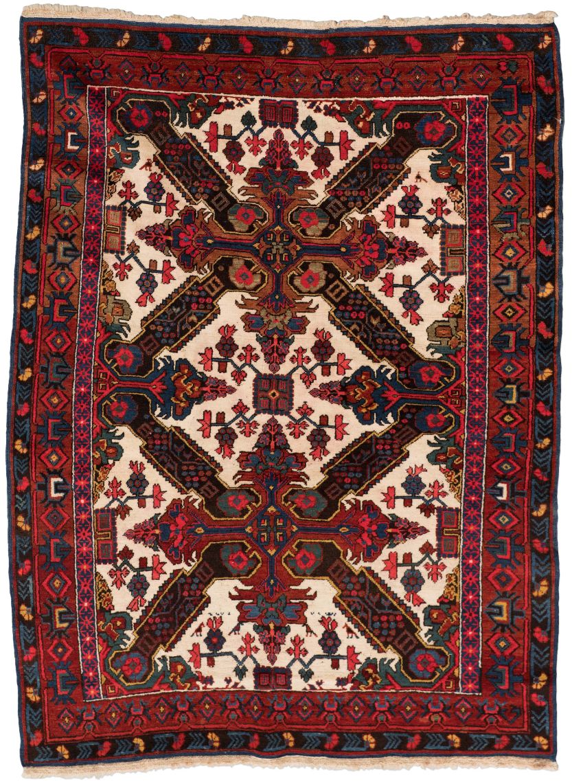 handgeknüpfter Orienteppich Seychur aus Azerbaidjan Maß 157x116 cm