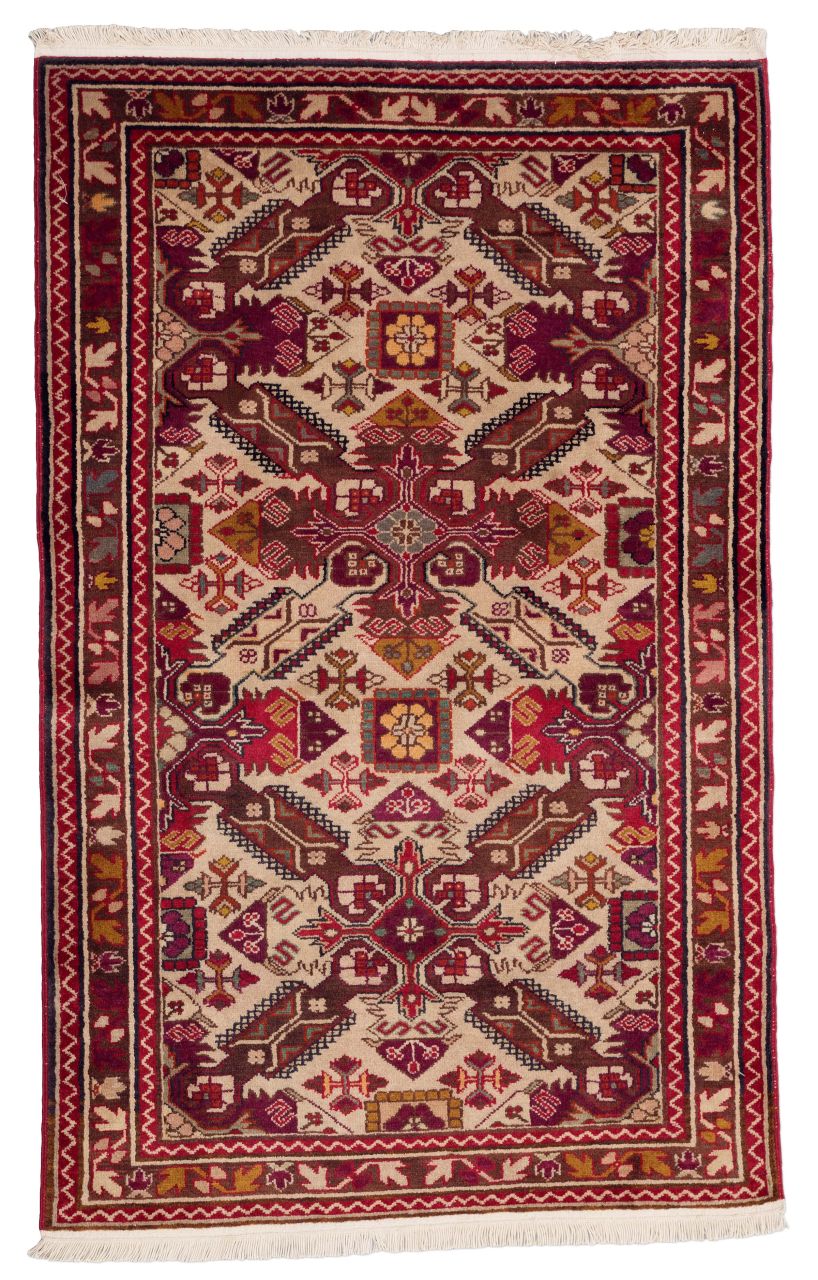 handgeknüpfter Orienteppich Seychur aus Kaukasus Maß 133x85 cm