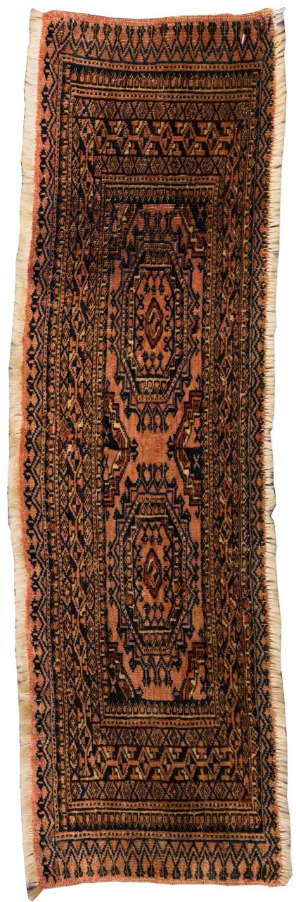 handgeknüpfter Orienteppich Tekke aus Turkmenistan Maß 97x27 cm