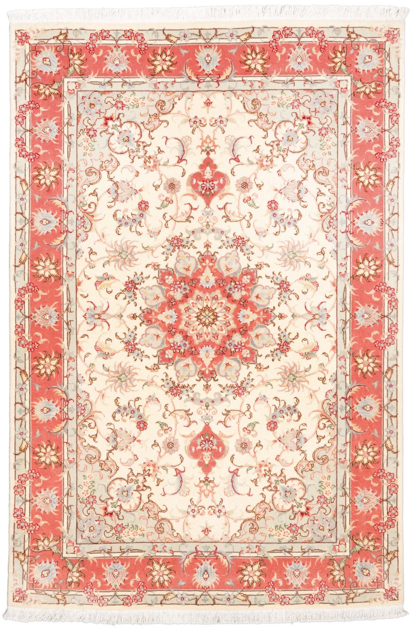 handgeknüpfter Orienteppich Täbriz aus Persien Maß 155x103 cm