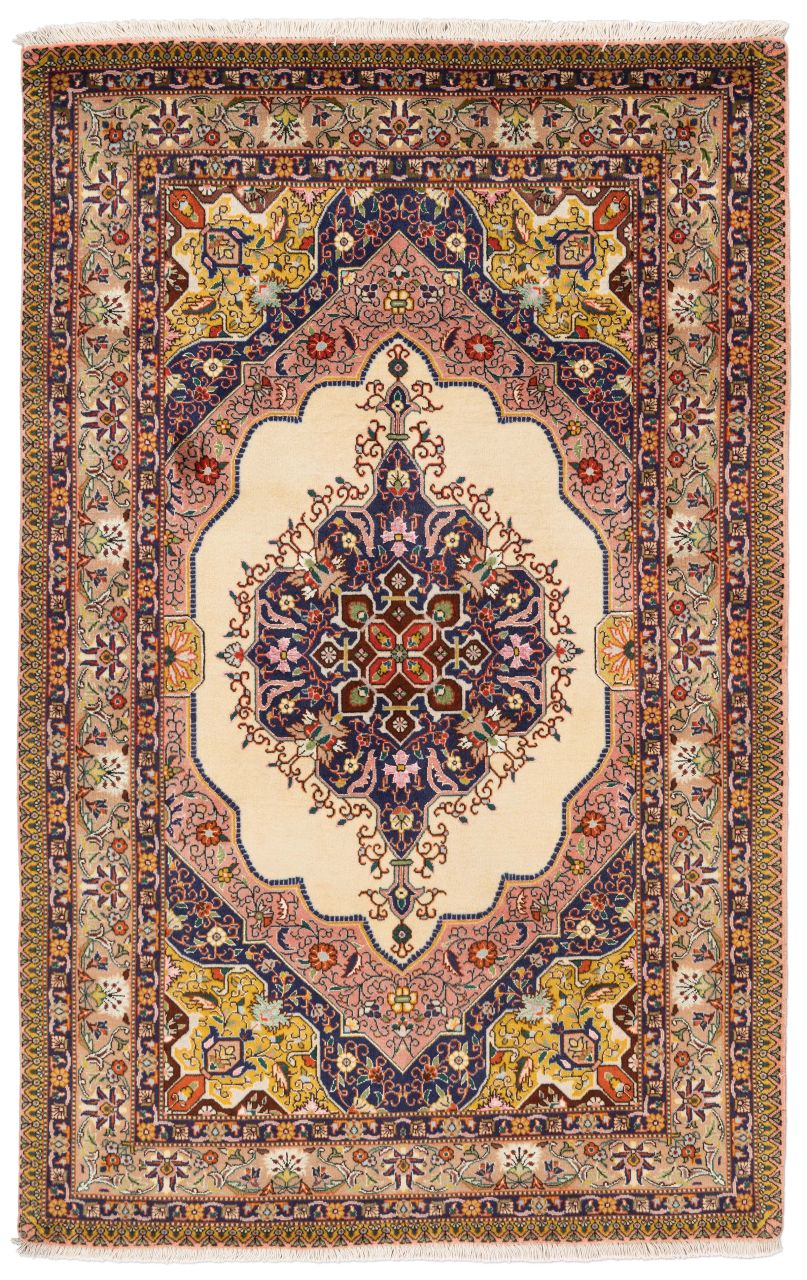 handgeknüpfter Orienteppich Täbriz aus Persien Maß 157x100 cm