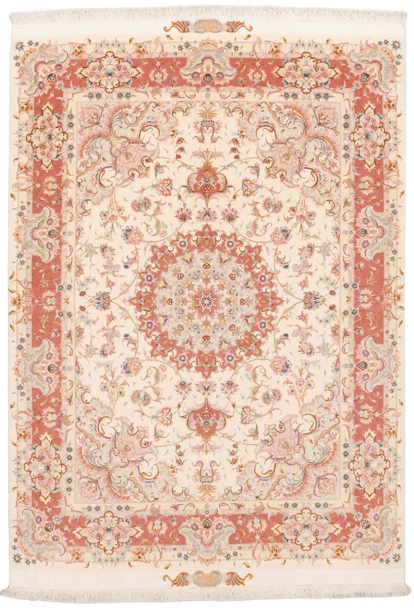 handgeknüpfter Orienteppich Täbriz aus Persien Maß 205x153 cm