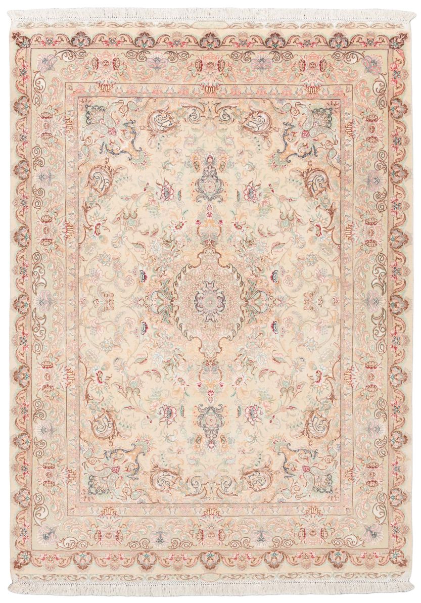 handgeknüpfter Orienteppich Täbriz aus Persien Maß 210x151 cm
