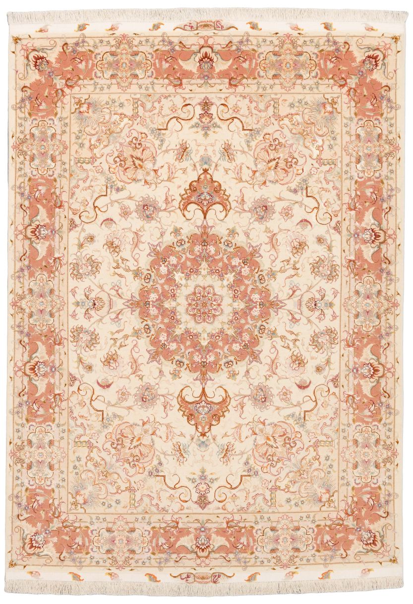 handgeknüpfter Orienteppich Täbriz aus Persien Maß 210x154 cm