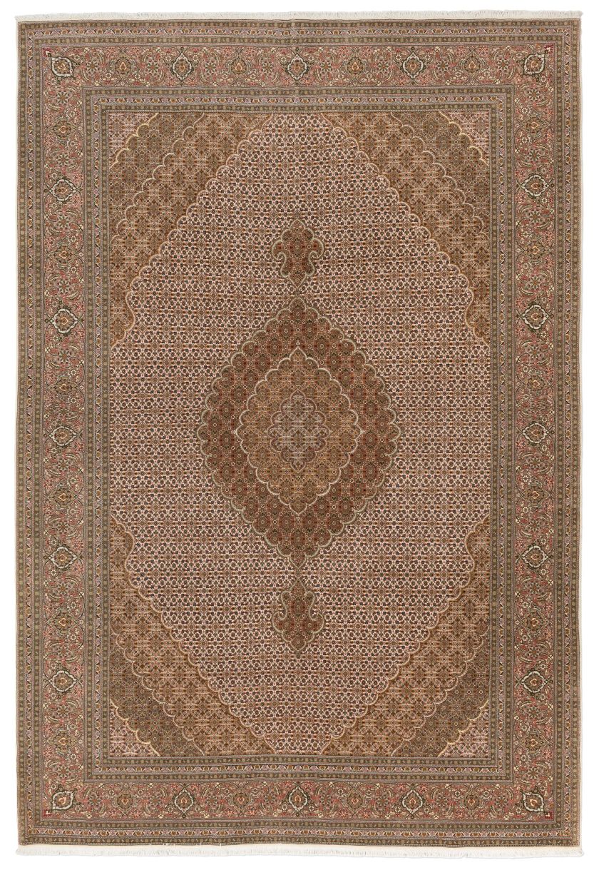 handgeknüpfter Orienteppich Täbriz aus Persien Maß 301x205 cm