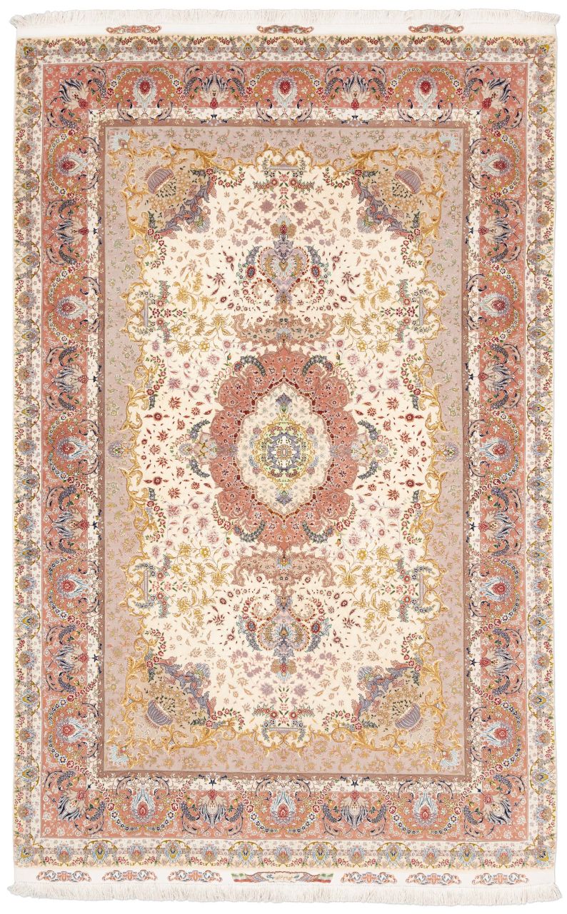 handgeknüpfter Orienteppich Täbriz aus Persien Maß 302x197 cm