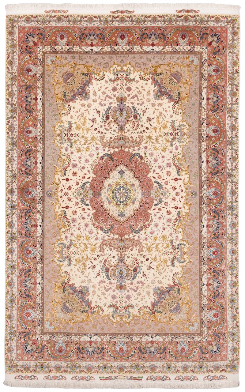 handgeknüpfter Orienteppich Täbriz aus Persien Maß 302x197 cm