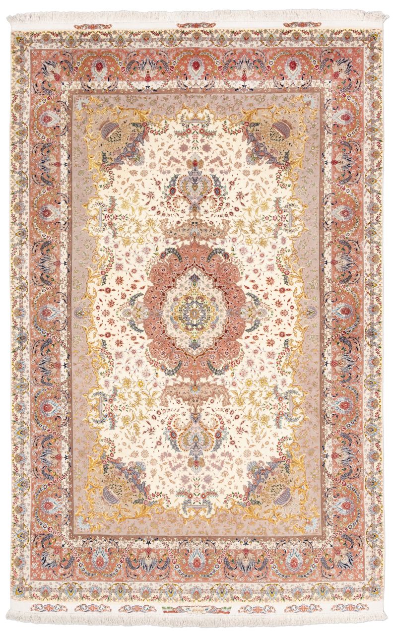 handgeknüpfter Orienteppich Täbriz aus Persien Maß 302x197 cm