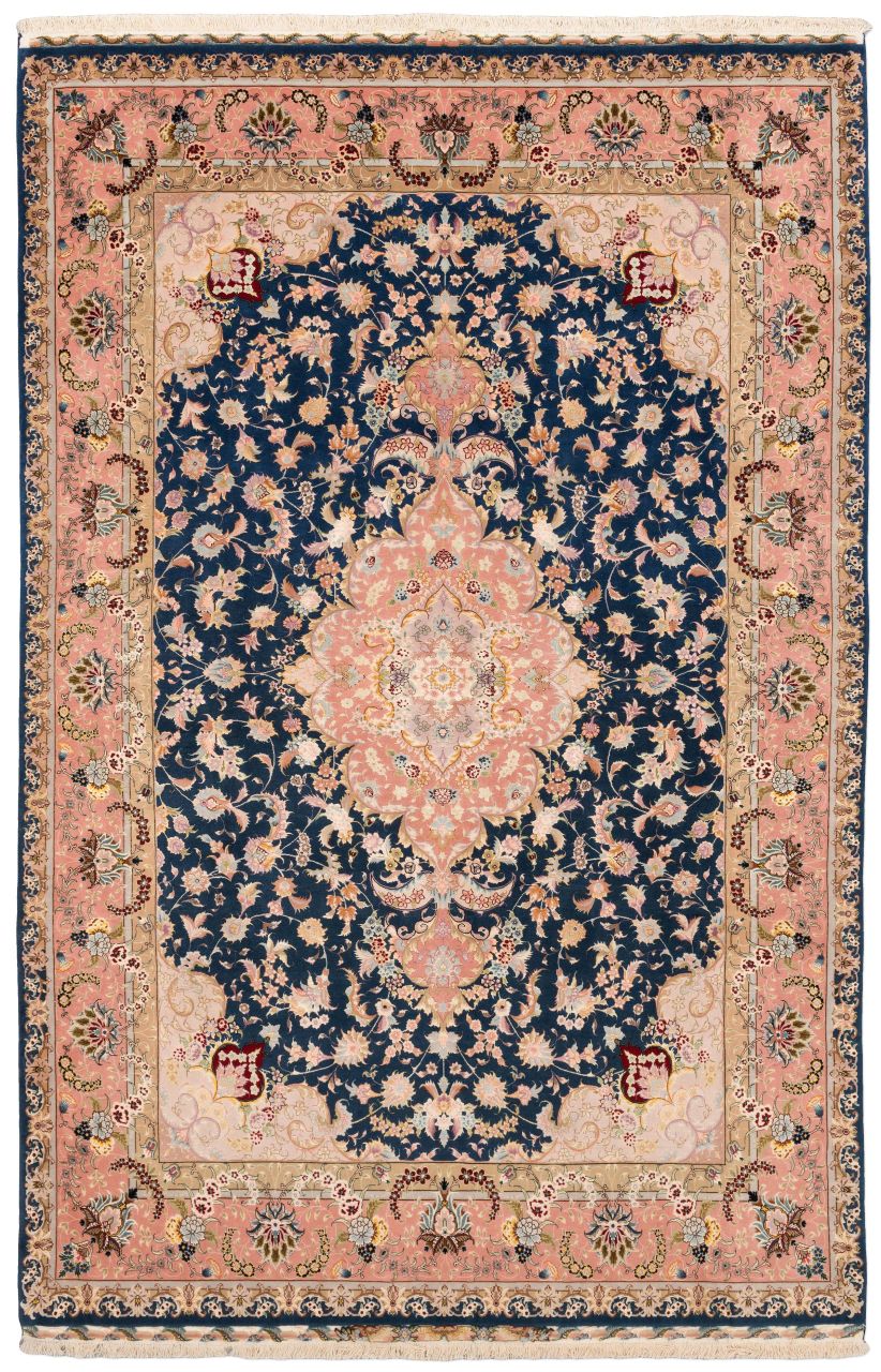 handgeknüpfter Orienteppich Täbriz aus Persien Maß 304x198 cm