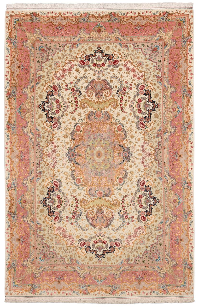 handgeknüpfter Orienteppich Täbriz aus Persien Maß 308x200 cm