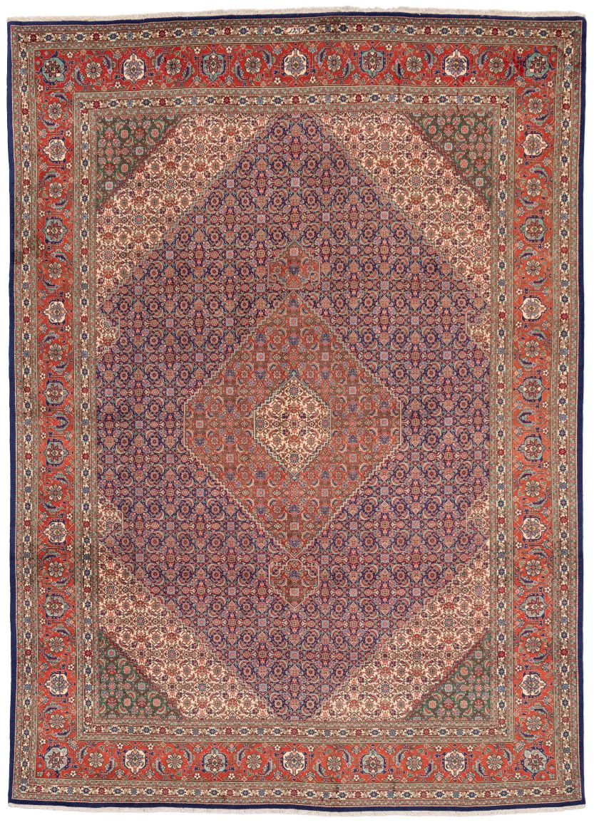 handgeknüpfter Orienteppich Täbriz aus Persien Maß 346x252 cm